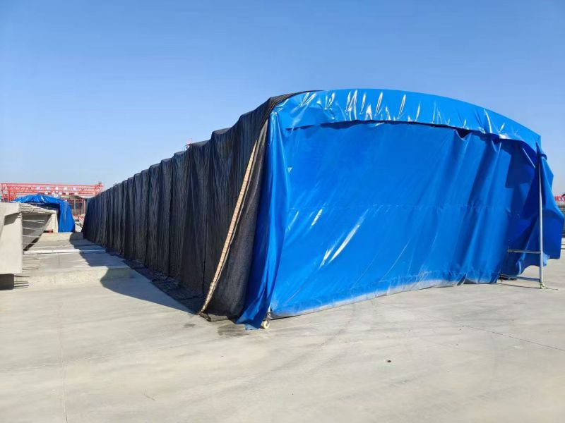 津维高铁十四局 安丘制梁场