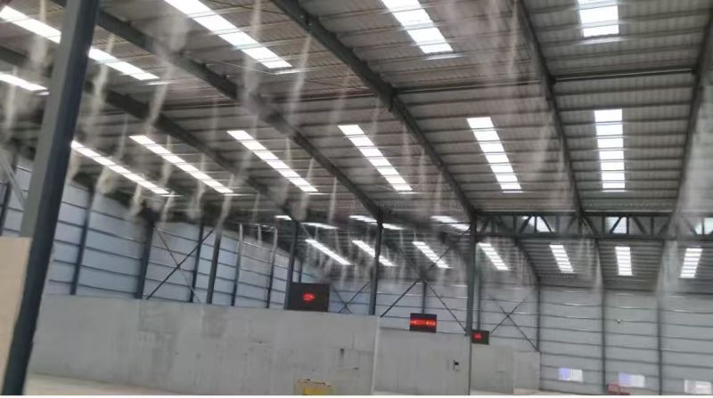 山东南山制梁场料仓除尘