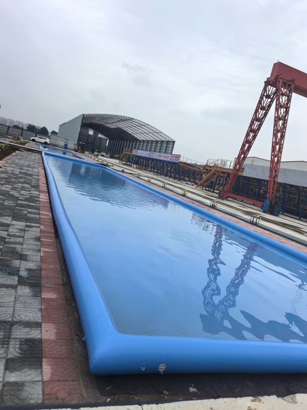 中铁二十三局沁阳制梁场气垫水池养护